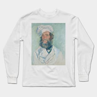 Portrait of Pere Paul by Claude Monet Long Sleeve T-Shirt